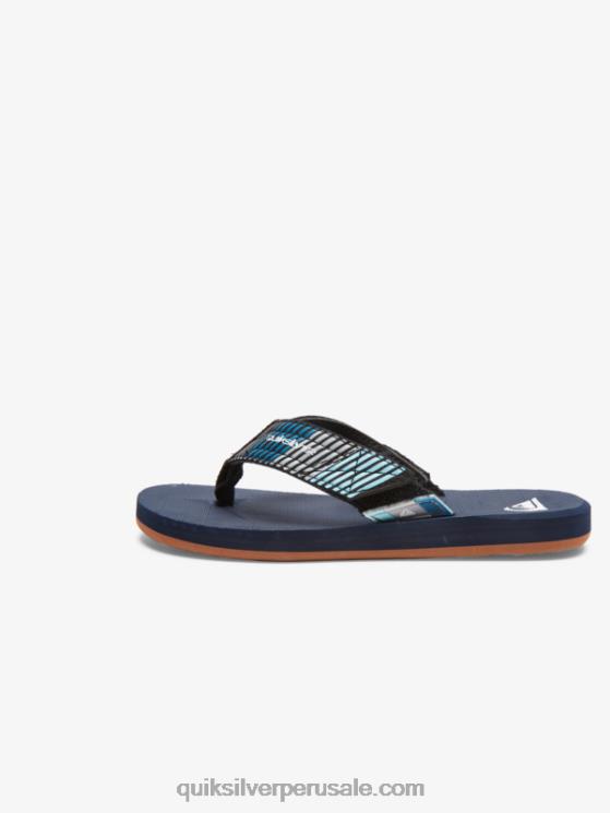 Quiksilver N8LNT2212 Niños azul 3 8-16 sandalias carver switch
