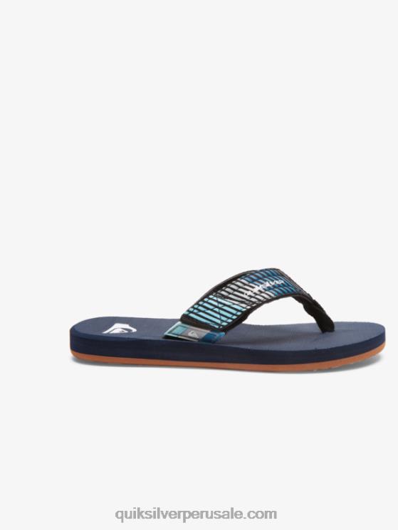 Quiksilver N8LNT2212 Niños azul 3 8-16 sandalias carver switch