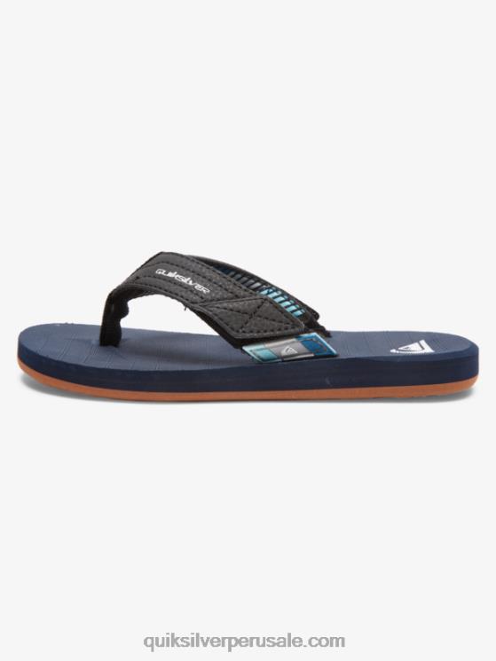 Quiksilver N8LNT2212 Niños azul 3 8-16 sandalias carver switch