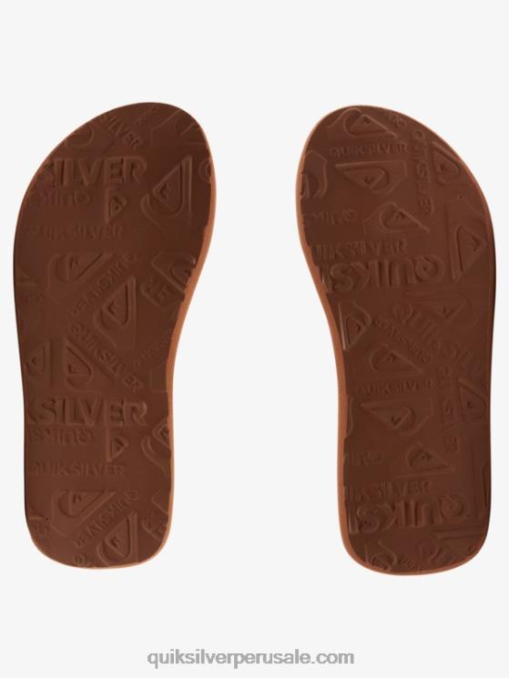 Quiksilver N8LNT2213 Niños azul 2 8-16 sandalias carver switch