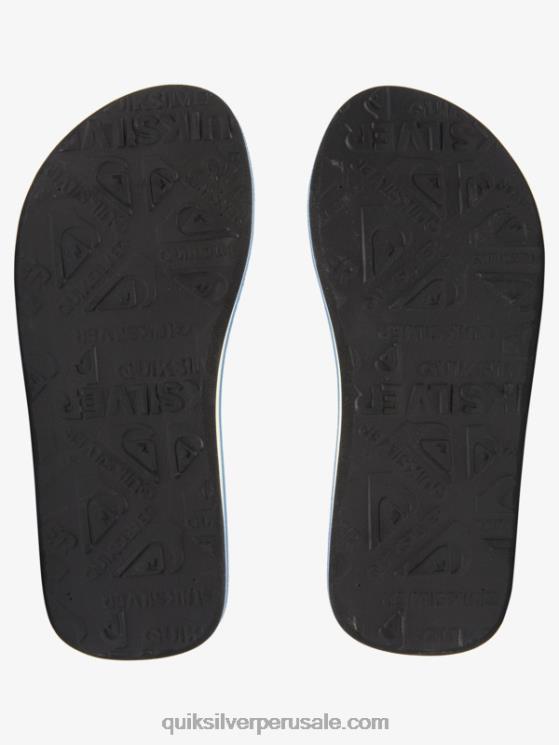 Quiksilver N8LNT2251 Niños azul 4 Sandalia básica niño molokai layback 8-16