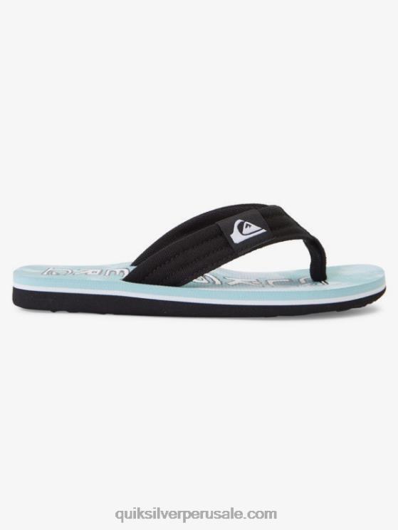 Quiksilver N8LNT2253 Niños azul 1 Sandalia básica niño molokai layback 8-16