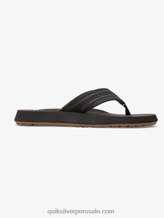 Quiksilver N8LNT2285 Niños marrón oscuro 8-16 sandalias con llave inglesa